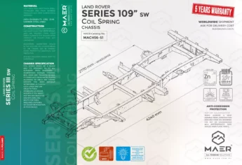 SERIES 109" SW Coil Spring chassis