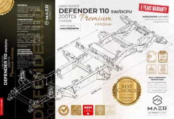 DEFENDER 110 200TDi SW/DCPU chassis - PREMIUM