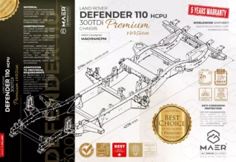 DEFENDER 110 300TDi HCPU chassis - PREMIUM