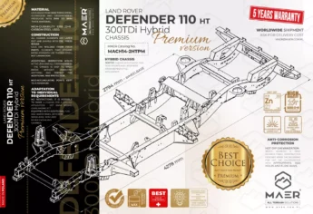 DEFENDER 110 300TDi HT HYBRID chassis - PREMIUM