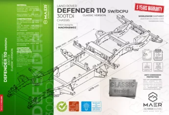 DEFENDER 110 300TDi SW/DCPU chassis - CLASSIC