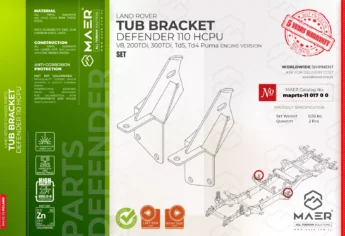 Defender TUB BRACKET