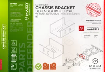 Defender CHASSIS BRACKET set