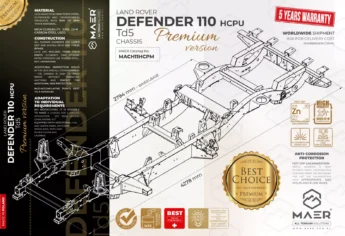 DEFENDER 110 Td5 HCPU chassis - PREMIUM