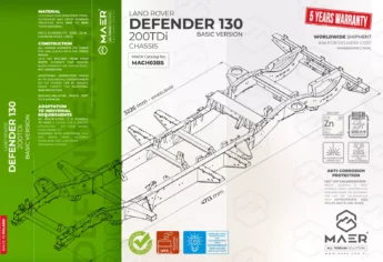 DEFENDER 130 200TDi chassis - BASIC