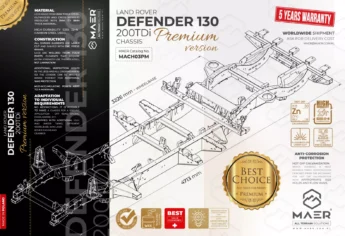 DEFENDER 130 200TDi chassis - PREMIUM