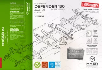 DEFENDER 130 300TDi chassis - CLASSIC