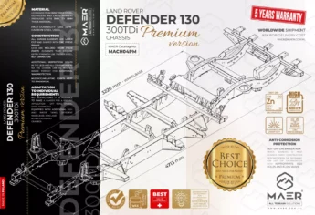 DEFENDER 130 300TDi chassis - PREMIUM