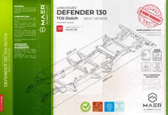 DEFENDER 130 Td5 Dutch / Unibody chassis - BASIC