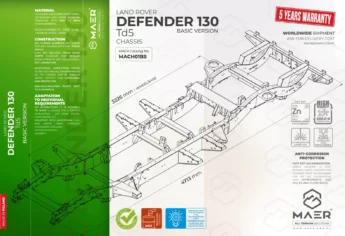 DEFENDER 130 Td5 chassis - BASIC