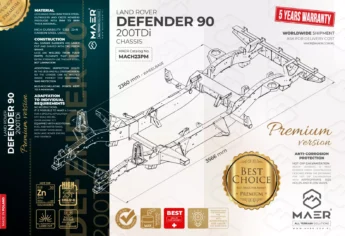 DEFENDER 90 200TDi chassis - PREMIUM