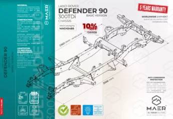 DEFENDER 90 300TDi chassis - BASIC
