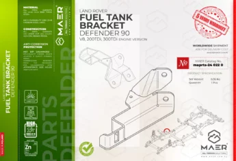Defender FUEL TANK BRACKET