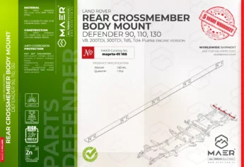 Defender REAR CROSSMEMBER BODY MOUNT