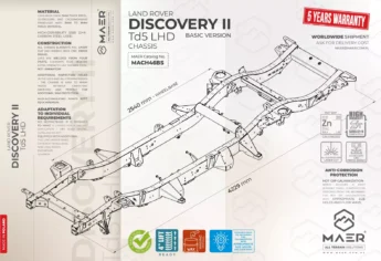 Discovery II Td5 LHD chassis - BASIC