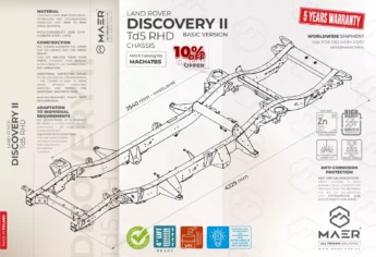 Discovery II Td5 RHD chassis - BASIC