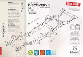 Discovery II Td5 RHD chassis - BASIC