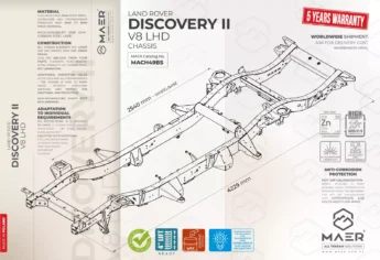 Discovery II V8 LHD chassis - BASIC