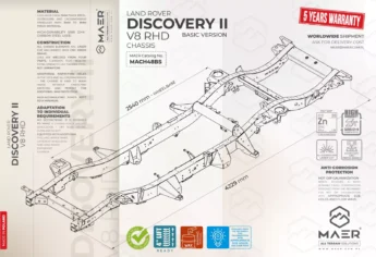 Discovery II V8 RHD chassis - BASIC