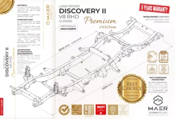 Discovery II V8 RHD chassis - PREMIUM