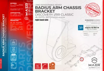 Discovery/Range Rover Classic RADIUS ARM CHASSIS BRACKET right