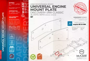 Discovery/Range Rover Classic UNIVERSAL ENGINE MOUNT PLATE set