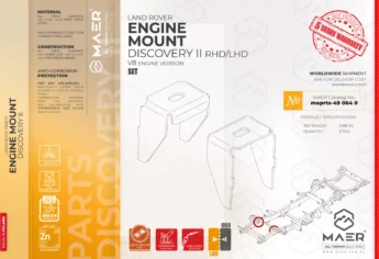 Discovery II ENGINE MOUNT set