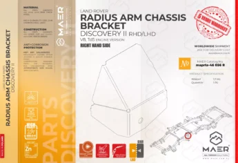 Discovery II RADIUS ARM CHASSIS BRACKET right