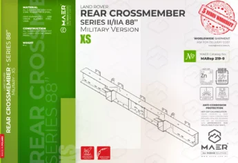 Series II/IIA 88" Military version REAR crossmember - XS