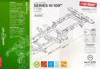 SERIES III 109" 1 TON chassis