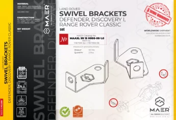 SWIVEL BRACKETS  for Defender, Discovery I, Range Rover Classic