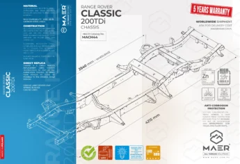 Range Rover Classic 200TDi chassis