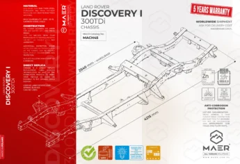 DISCOVERY I 300 TDi chassis