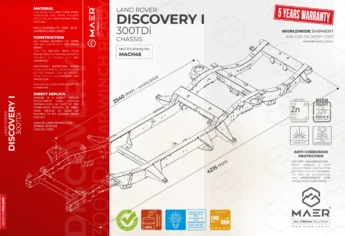 DISCOVERY I 300 TDi chassis