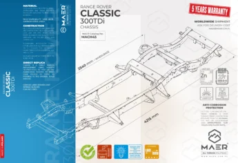Range Rover Classic 300TDi chassis