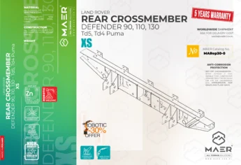 Defender 90, 110, 130 - Td5, Td4 rear crossmember XS