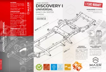 DISCOVERY I UNIVERSAL based on 300TDi chassis