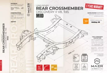 Discovery II V8/Td5 rear crossmember MID