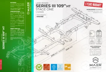 SERIES III 109" HT Stage One chassis