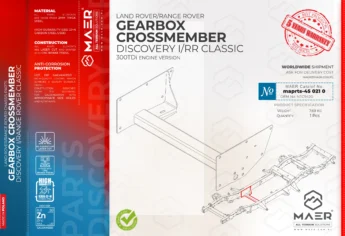 Discovery/Range Rover Classic GEARBOX CROSSMEMBER