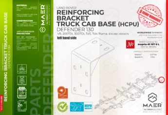 Defender REINFORCING BRACKET TRUCK CAB BASE (HCPU)