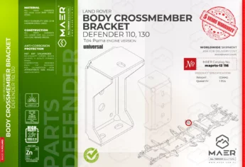 Defender BODY CROSSMEMBER BRACKET