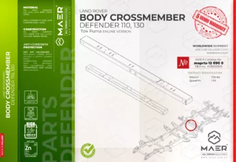 Defender BODY CROSSMEMBER