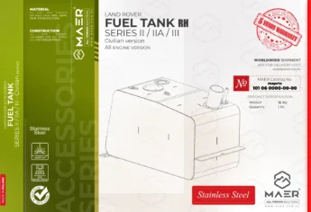 LR Series II/IIA/III FUEL TANK RH - civilian version
