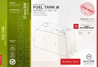 LR Series II/IIA/III FUEL TANK LH - military version