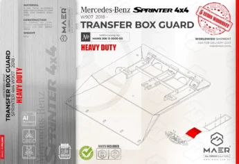 Sprinter W907 4x4 TRANSFER BOX GUARD
