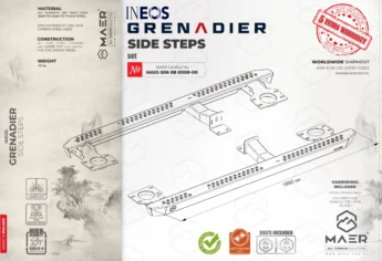 Ineos Grenadier SIDE STEPS