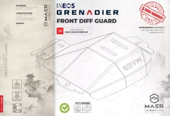 Ineos Grenadier FRONT DIFF GUARD