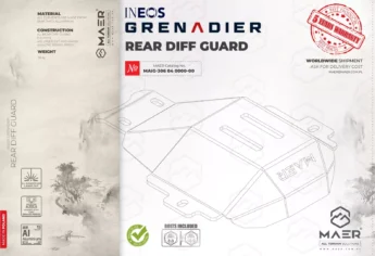 Ineos Grenadier REAR DIFF GUARD