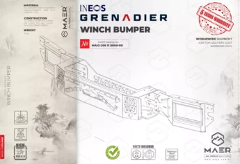 Ineos Grenadier WINCH BUMPER